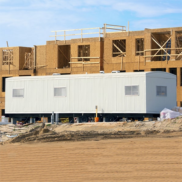 our construction trailers are designed to be durable and withstand different weather conditions